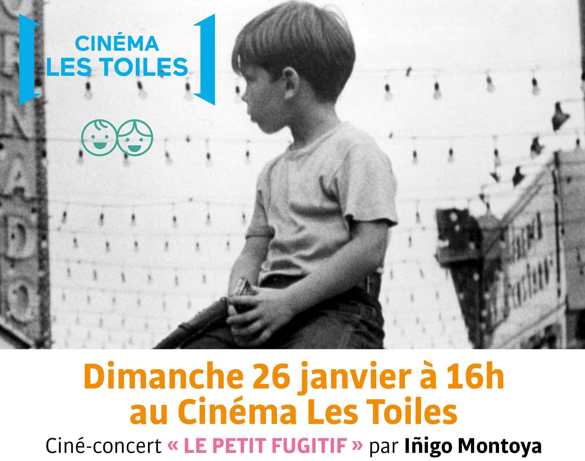 Ciné-concert Le petit fugitif