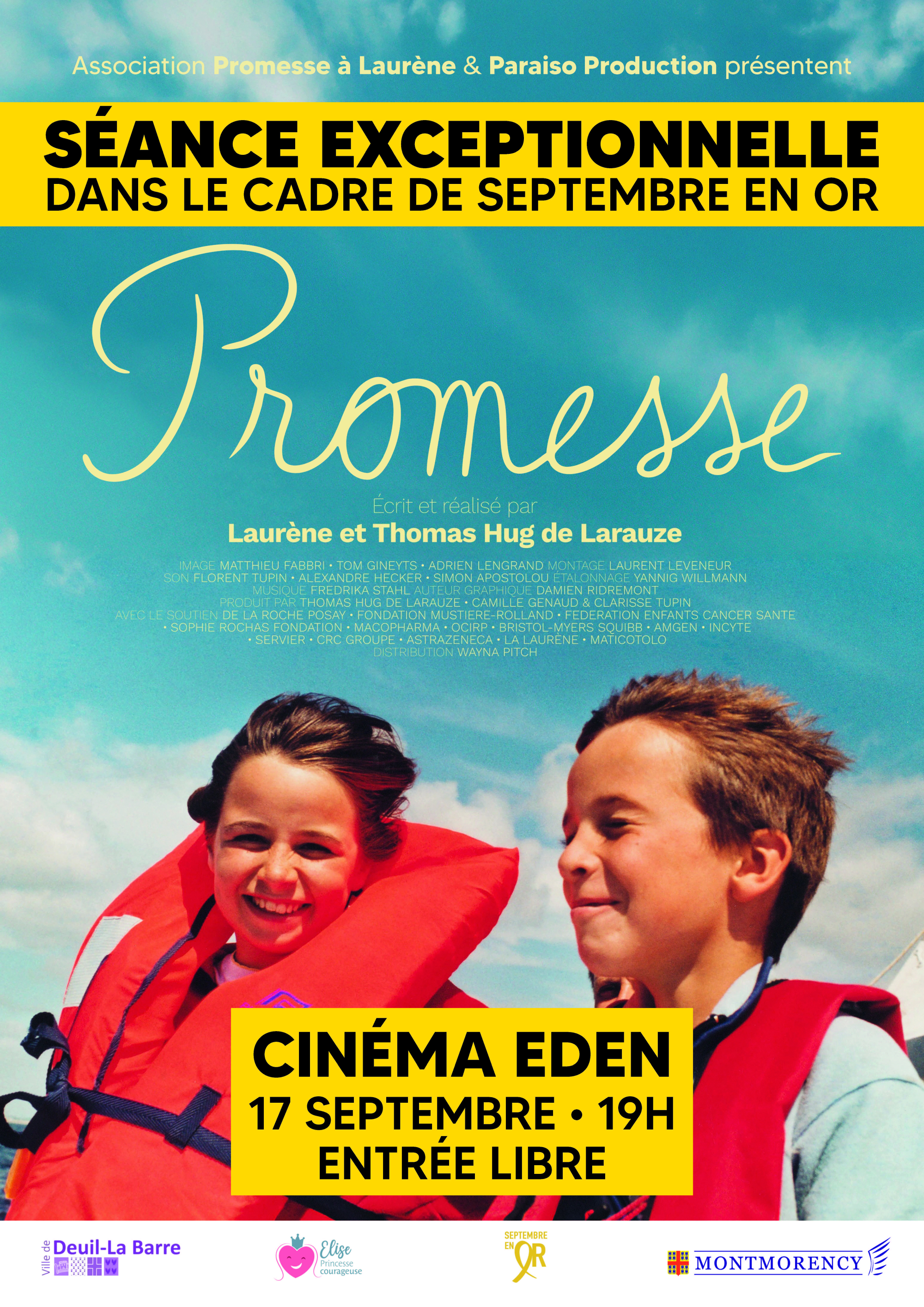 FILM Promesse - séance Montmorency