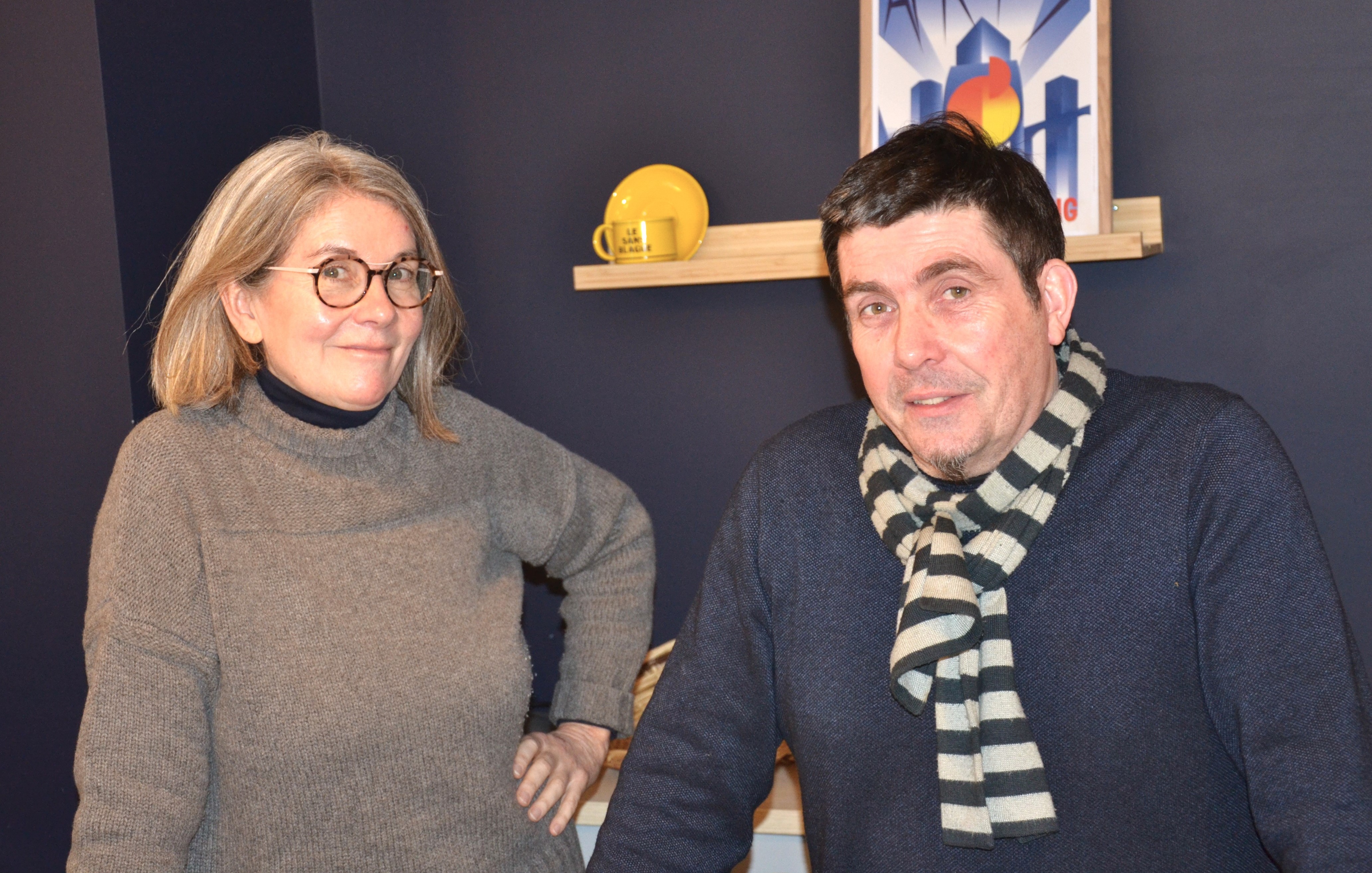 Séverine Rocaboy et  Richard Stencel - Cinéma Les Toiles de Saint-Gratien