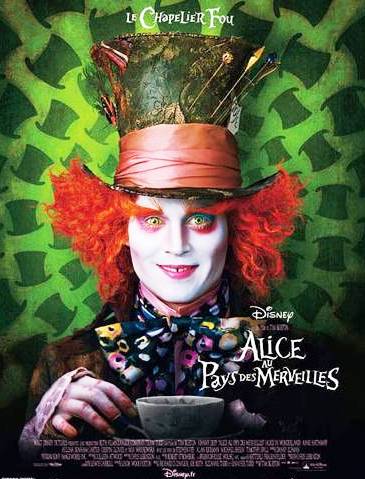 Alice au pays des merveilles de Tim Burton