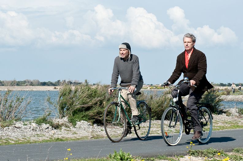 ALCESTE A BICYCLETTE avec Fabrice Luchini et Lambert Wilson