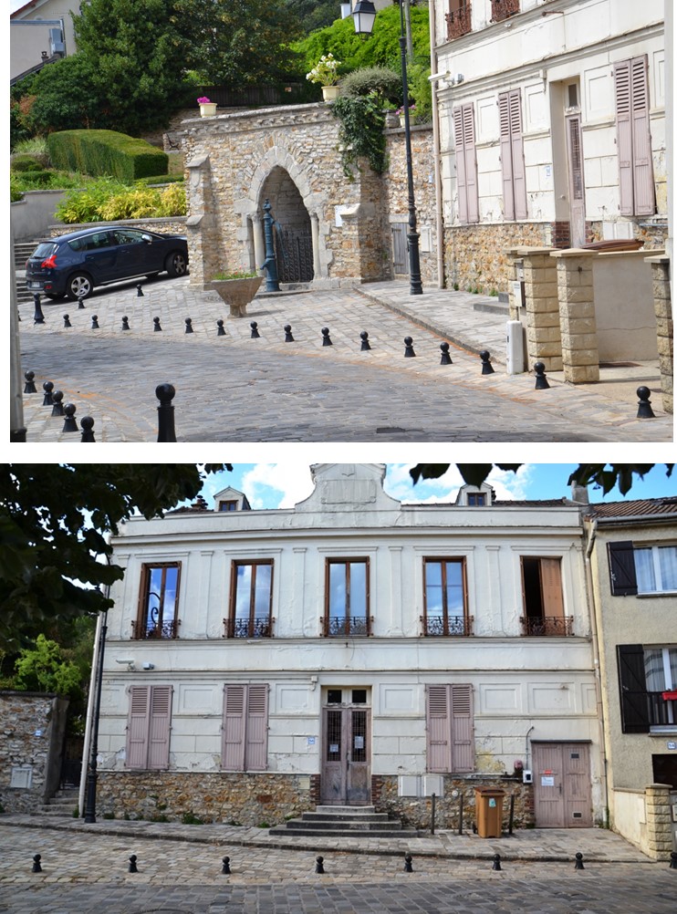 L'ancienne mairie de Saint-Prix décor du BARON DE L'ECLUSE