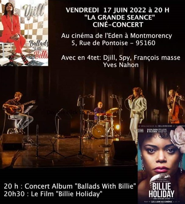 Ciné-concert Billie Holiday
