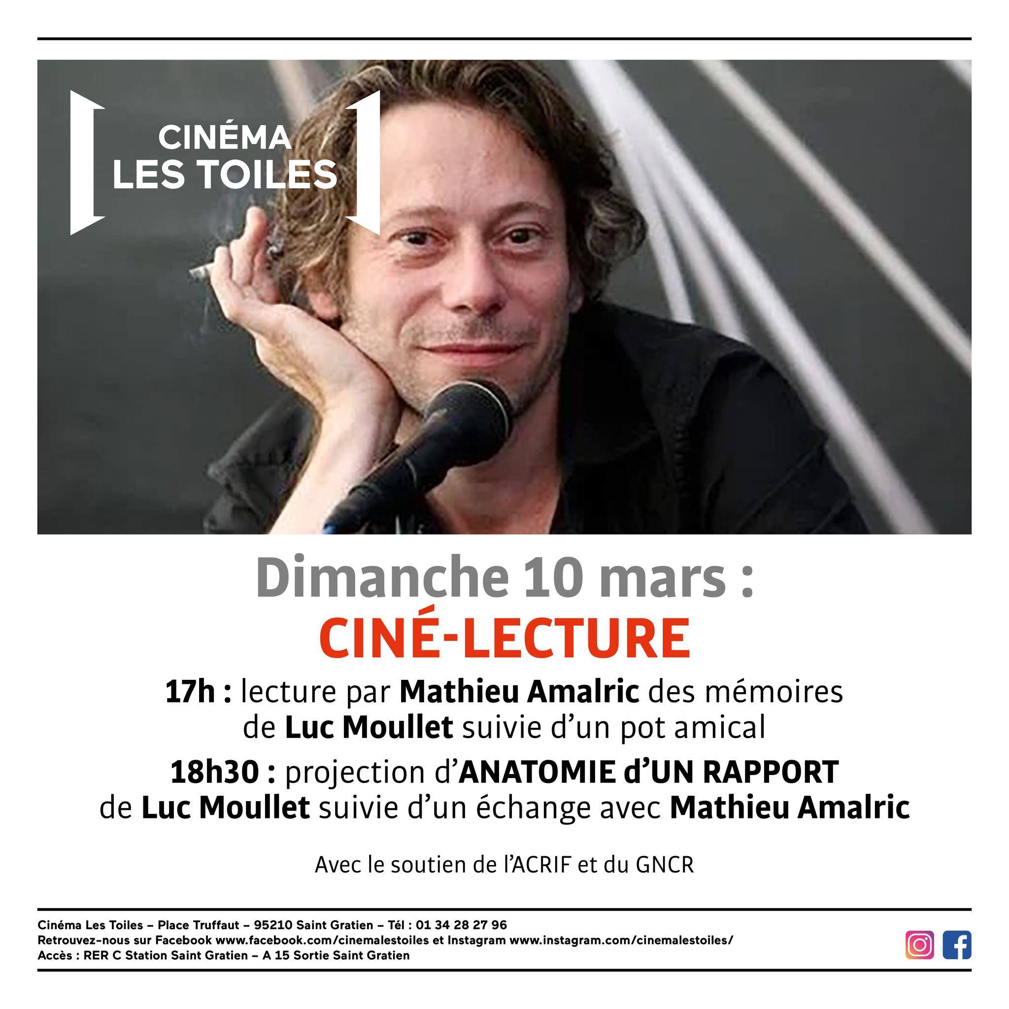 Mathieu Almaric à Saint-Gratien