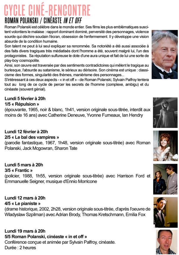 Cycle Polanski à Taverny