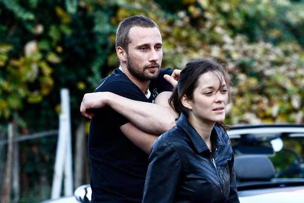 Mathieu Schoenaeerts et Marion Cotillard