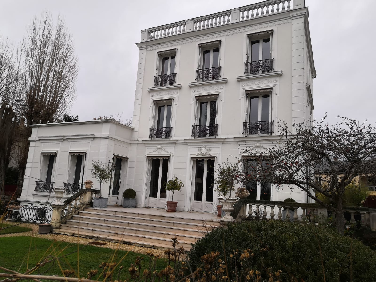 Hotel particulier à Saint-Gratien (décor du 