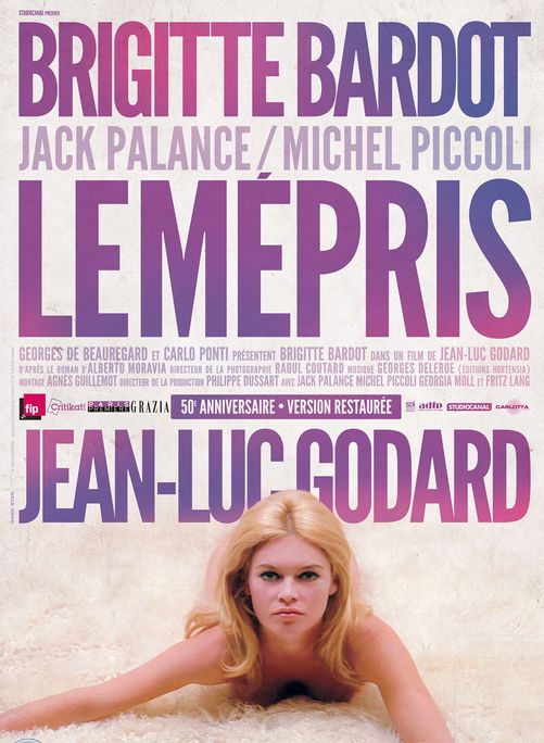 LE MEPRIS de Jean Luc Godard
