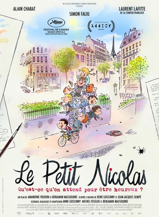 FILM Le petit Nicolas qu'est-ce qu'on attend pour être heureux