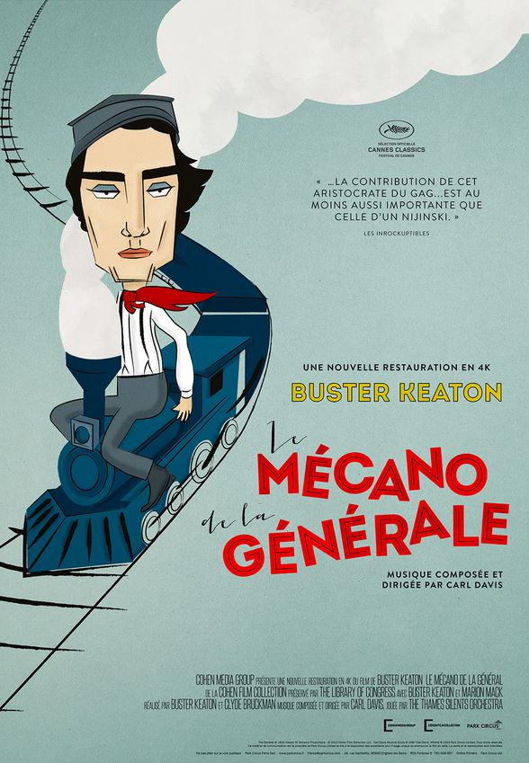 LA MECANO DE LA GENERALE de Buster Keaton