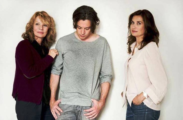 Nicole Garcia, Benjamin Biolay et Emmanuelle Devos