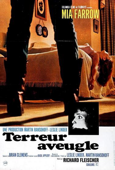 FILM Terreur aveugle de Richard Fleischer