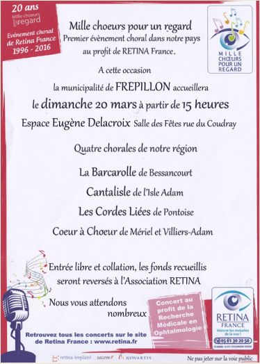 MILLE CHOEURS POUR UN REGARD
