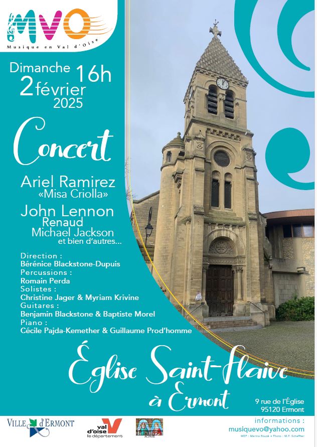 Concert chorale Musique en Val d'Oise - 2 février 2025