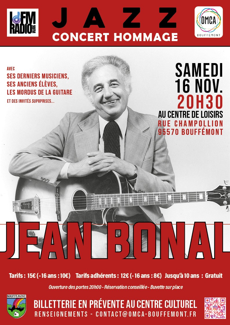 Concert hommage à Jean Bonal - Bouffémont - 16 novembre 2024