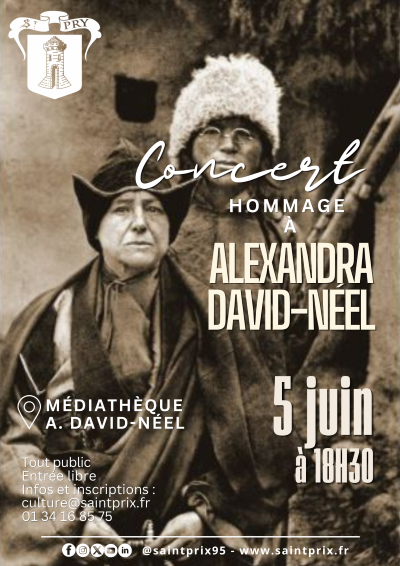 CONCERT hommage Alexandra David-N&eacute;el