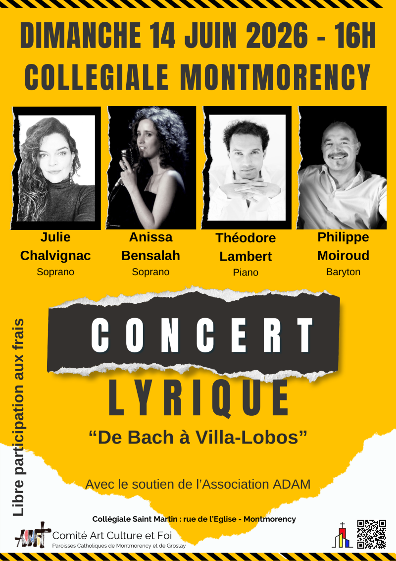 Concert Lyrique - Montmorency - 14 juin 2026
