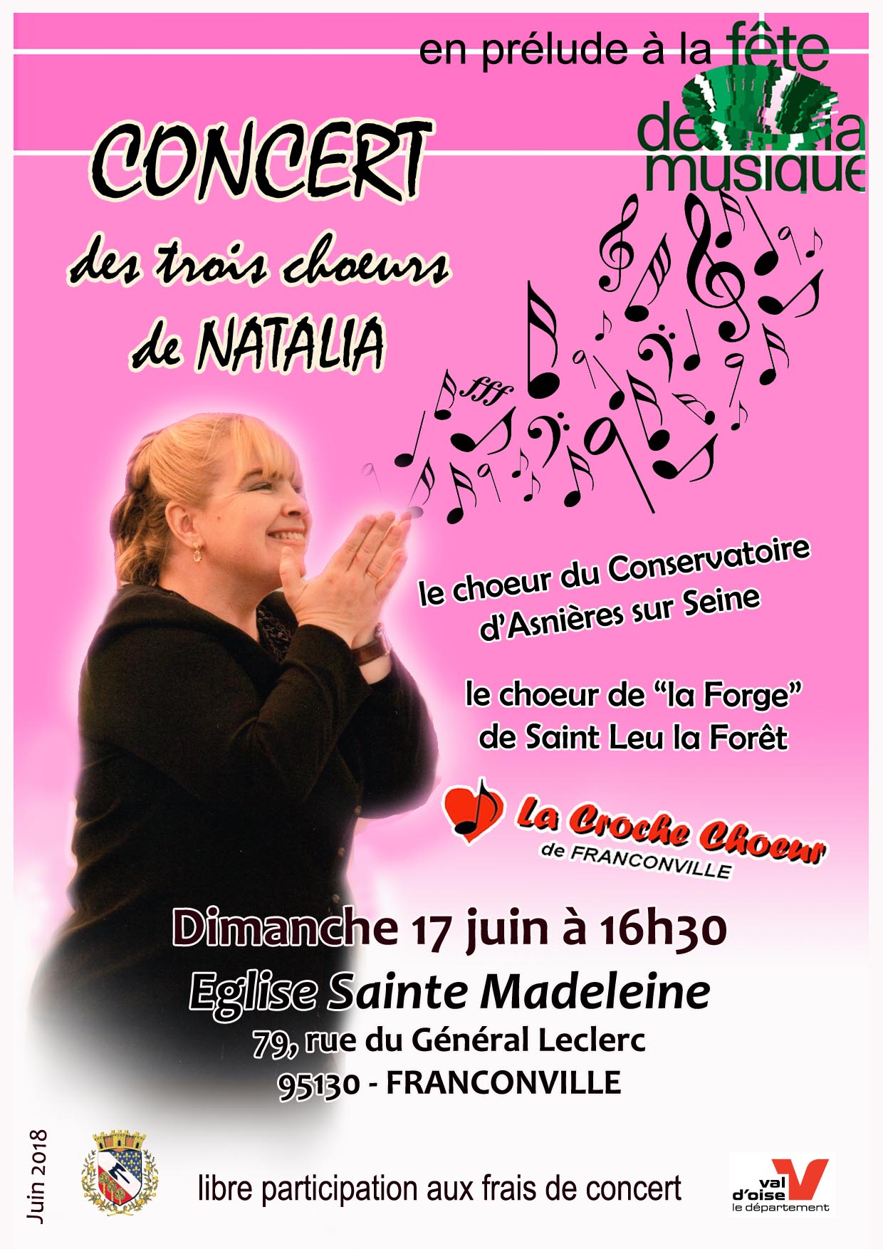 Concert 3 choeurs de Natalia