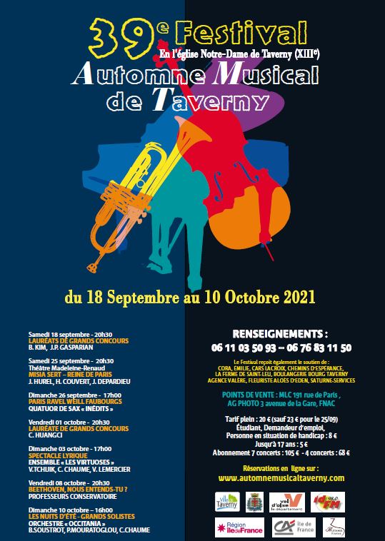 Automne musical de Taverny 2021