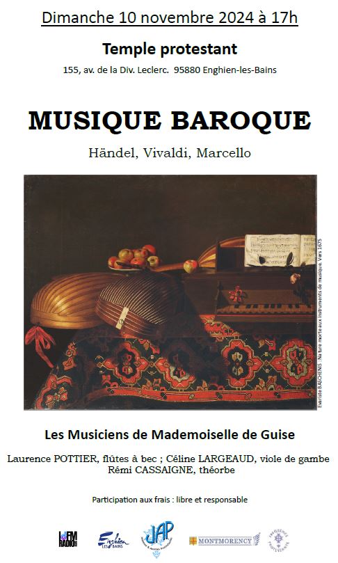 Concert du Temple 10 novembre 2024