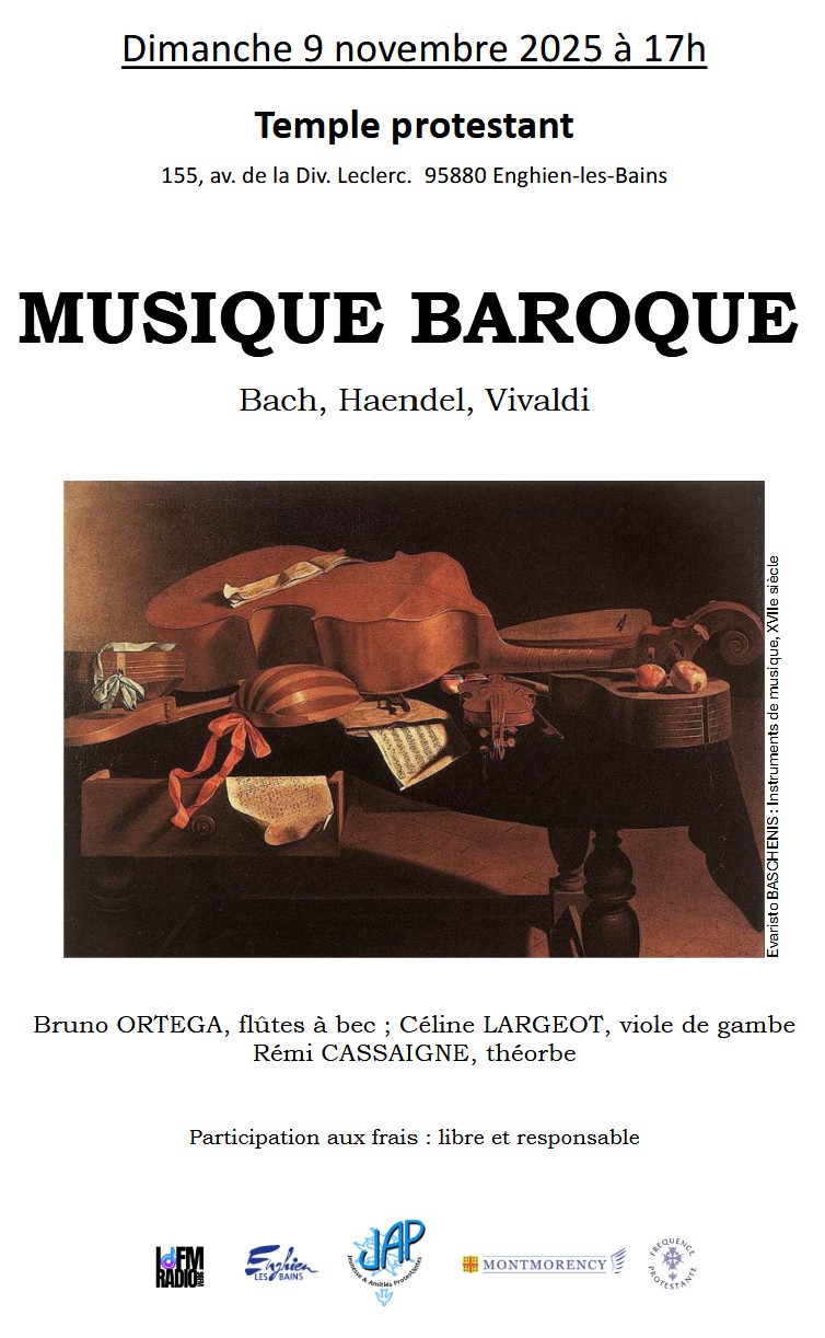 CONCERT Musique baroque - 9 novembre 2025 CONCERT Musique baroque - 9 novembre 2025