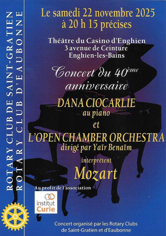 CONCERT 40ème anniversaire 22 novembre 2025
