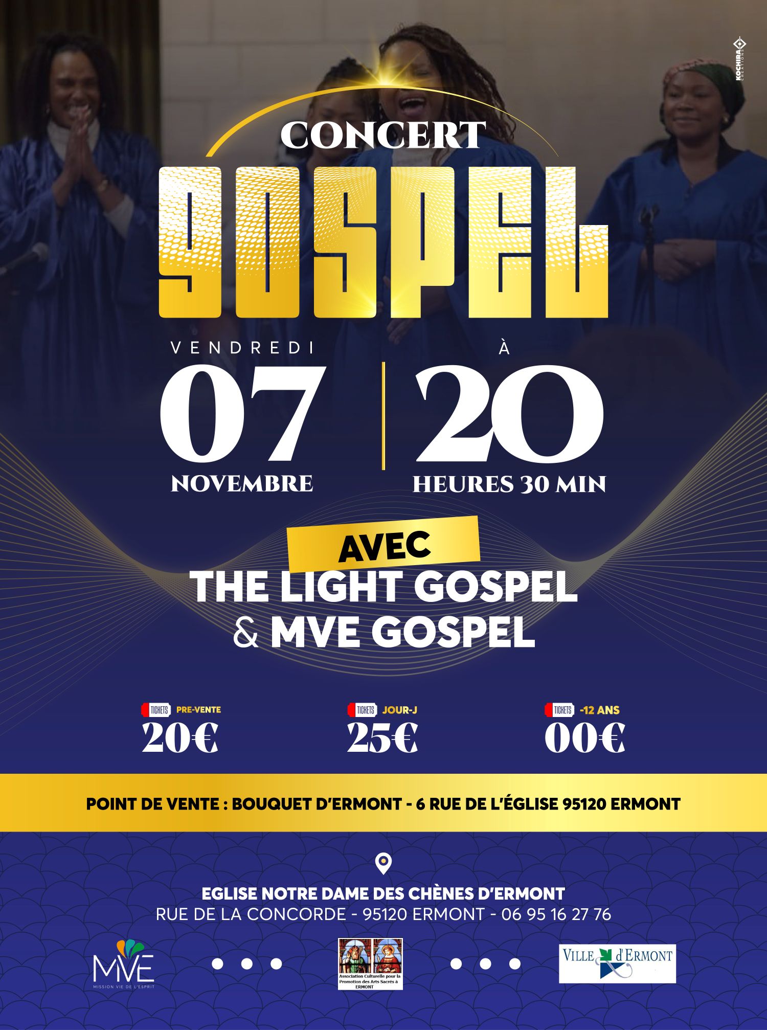 CONCERT GOSPEL 7 novembre 2025 CONCERT GOSPEL 7 novembre 2025