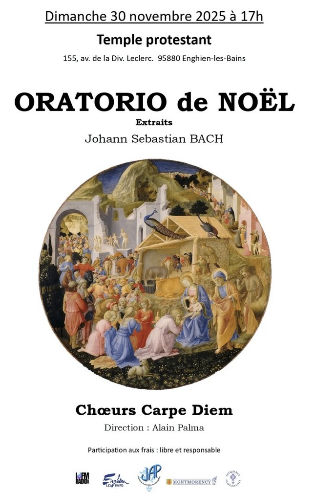 CONCERT Choeurs Carpe Diem - 30 novembre 2025