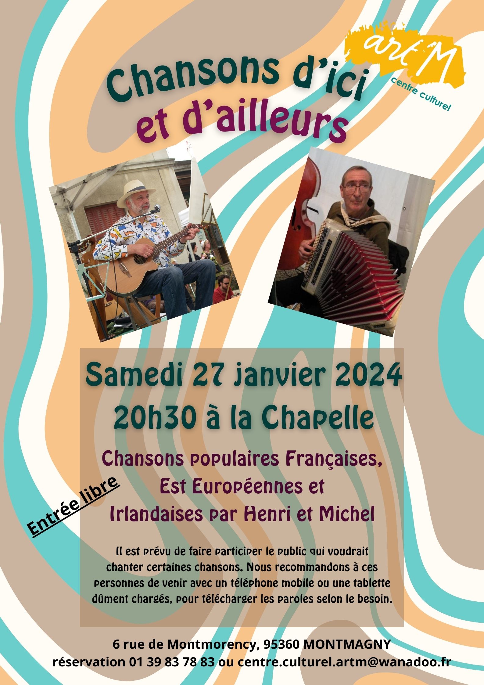 Chansons d'ici et d'ailleurs - Montmagny