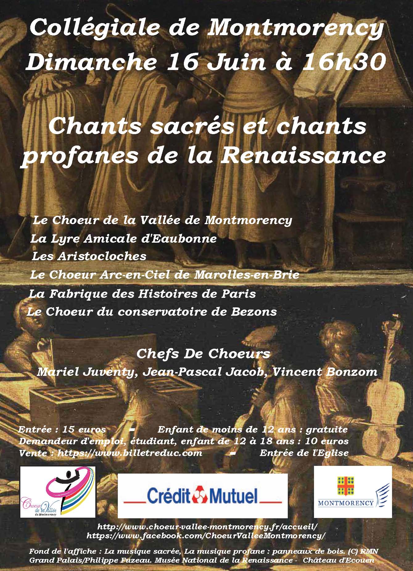 Chants sacrés - Collégiale de Montmorency