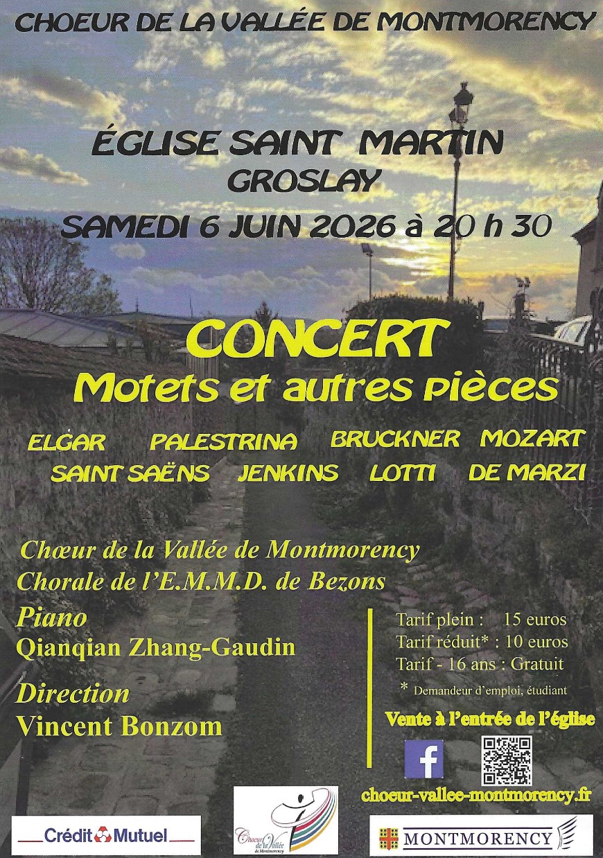 Choeur de la Vall&eacute;e de Montmorency - Groslay 2026