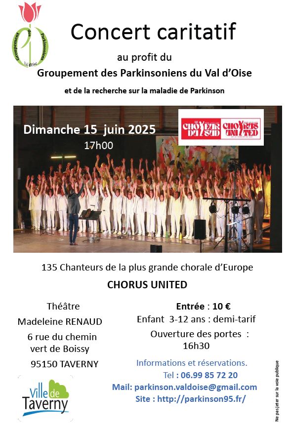 Concert Chorus United - Taverny le 15 juin 2025