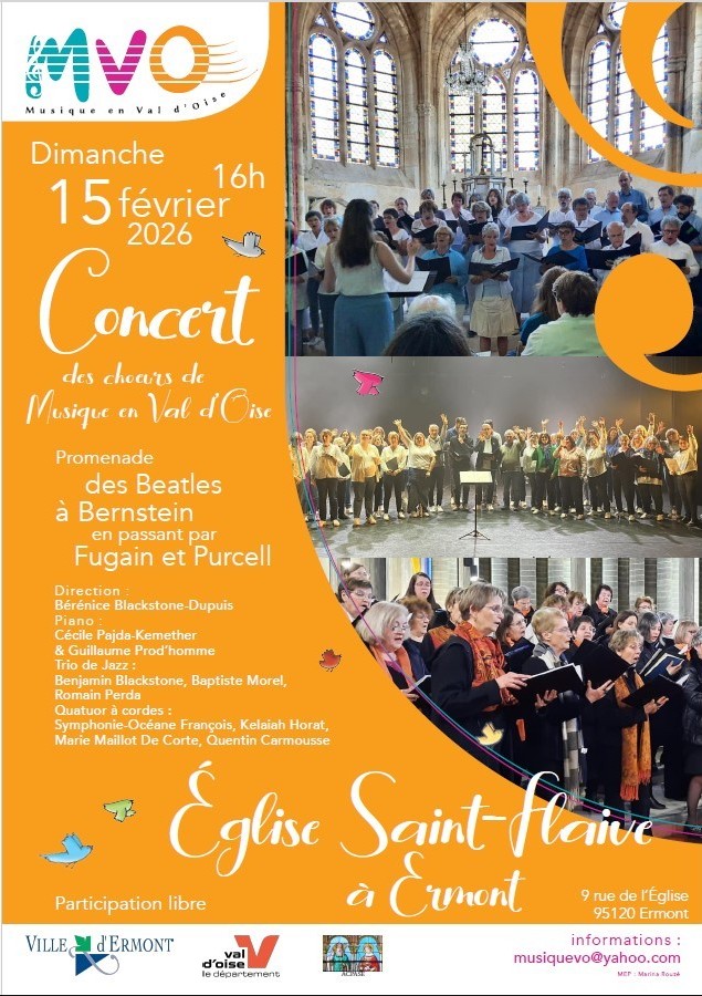CONCERT Choeurs de Musique en Val d'Oise