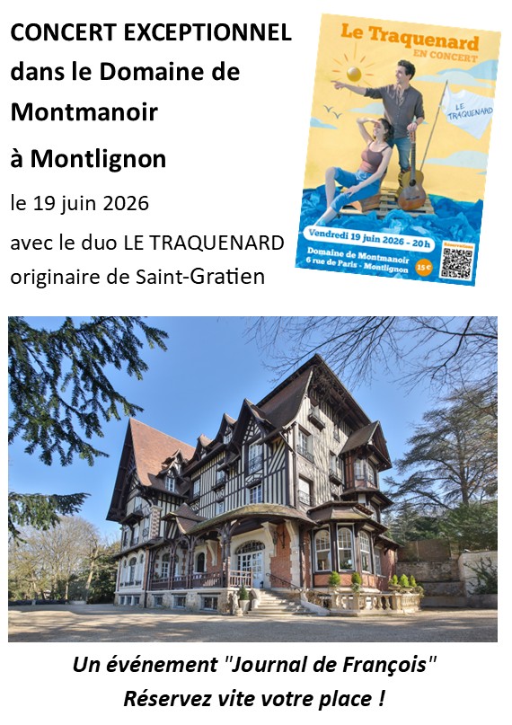 LE TRAQUENARD - Concert Montlignon