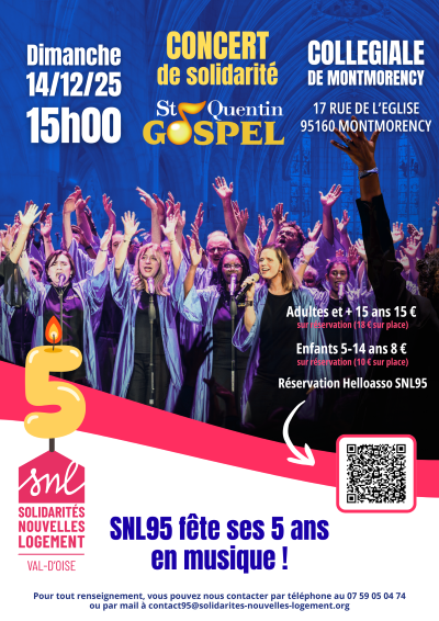 Concert de Saint-Quentin Gospel - Montmorency - 14 décembre 2025