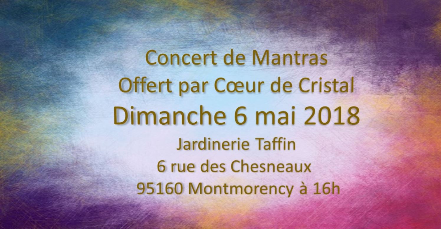 Concert de mantras à Montmorency - 6 mai 2018