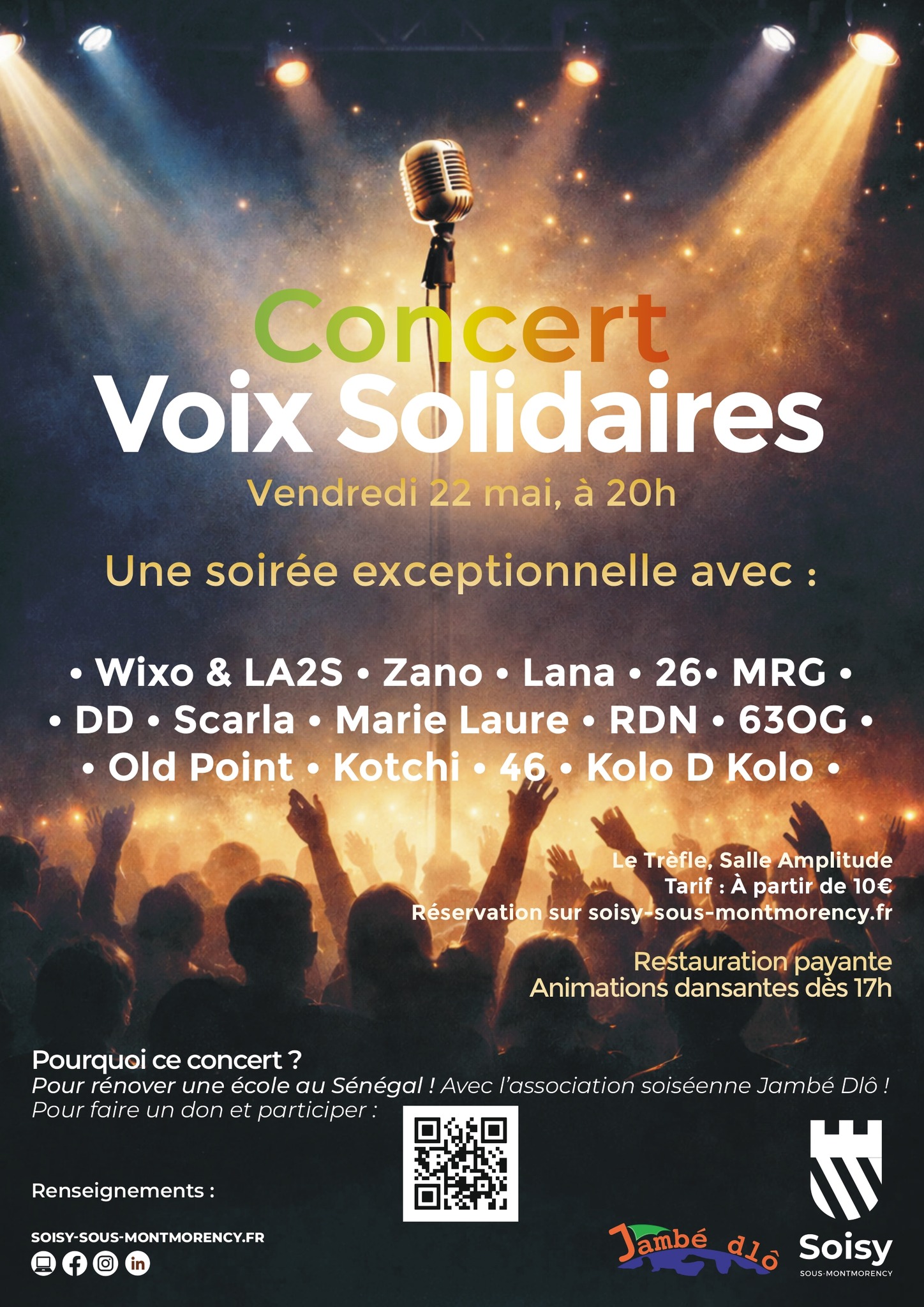 CONCERT Voix solidaires Soisy-sous-Montmorency