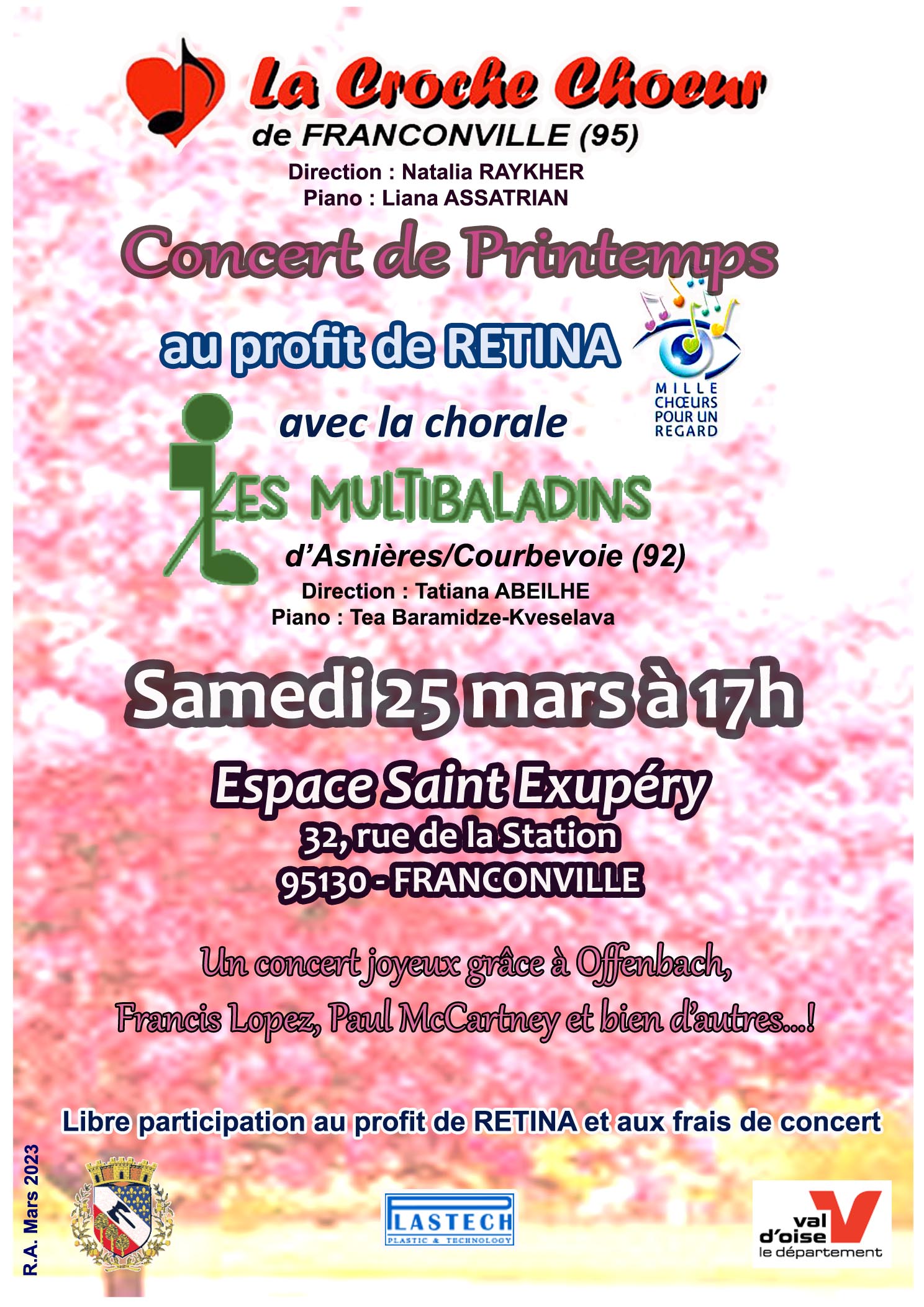 Concert Croche Choeur Multibaladins 2023