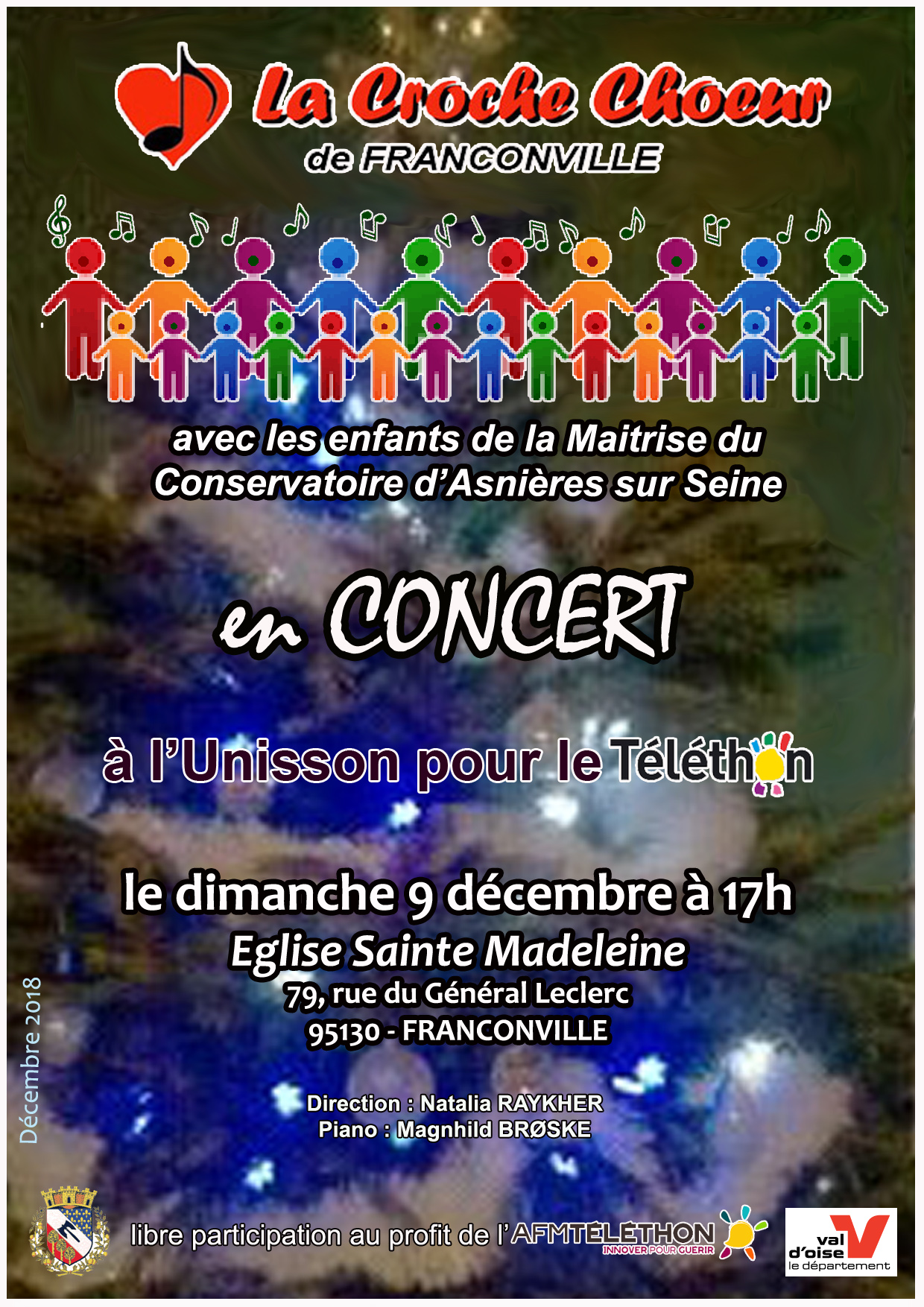 concert de La Croche Choeur - 9 décembre 2018