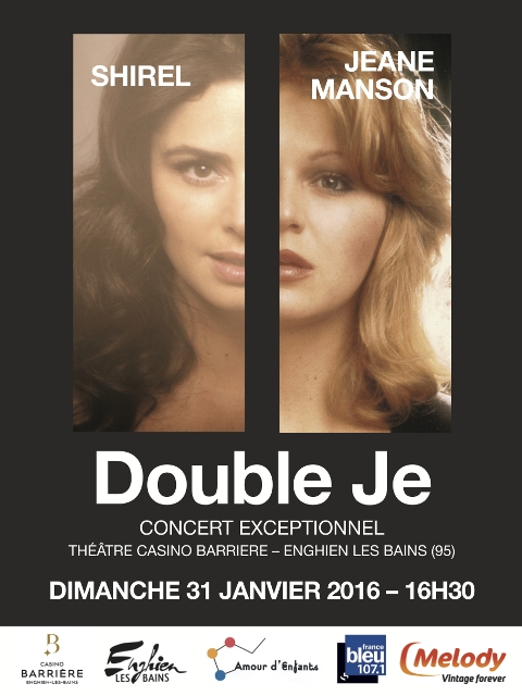 DOUBLE JE avec Shirel et Jeane Manson