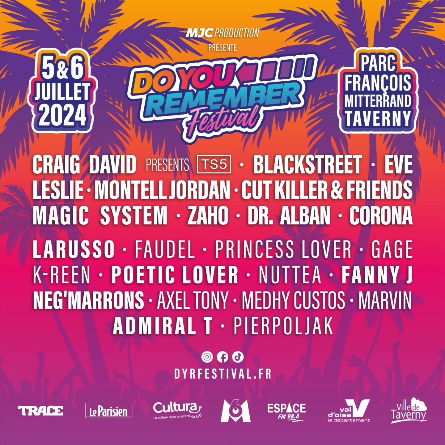 Do You Remember Festival - Taverny les 5 et 6 juillet 2024