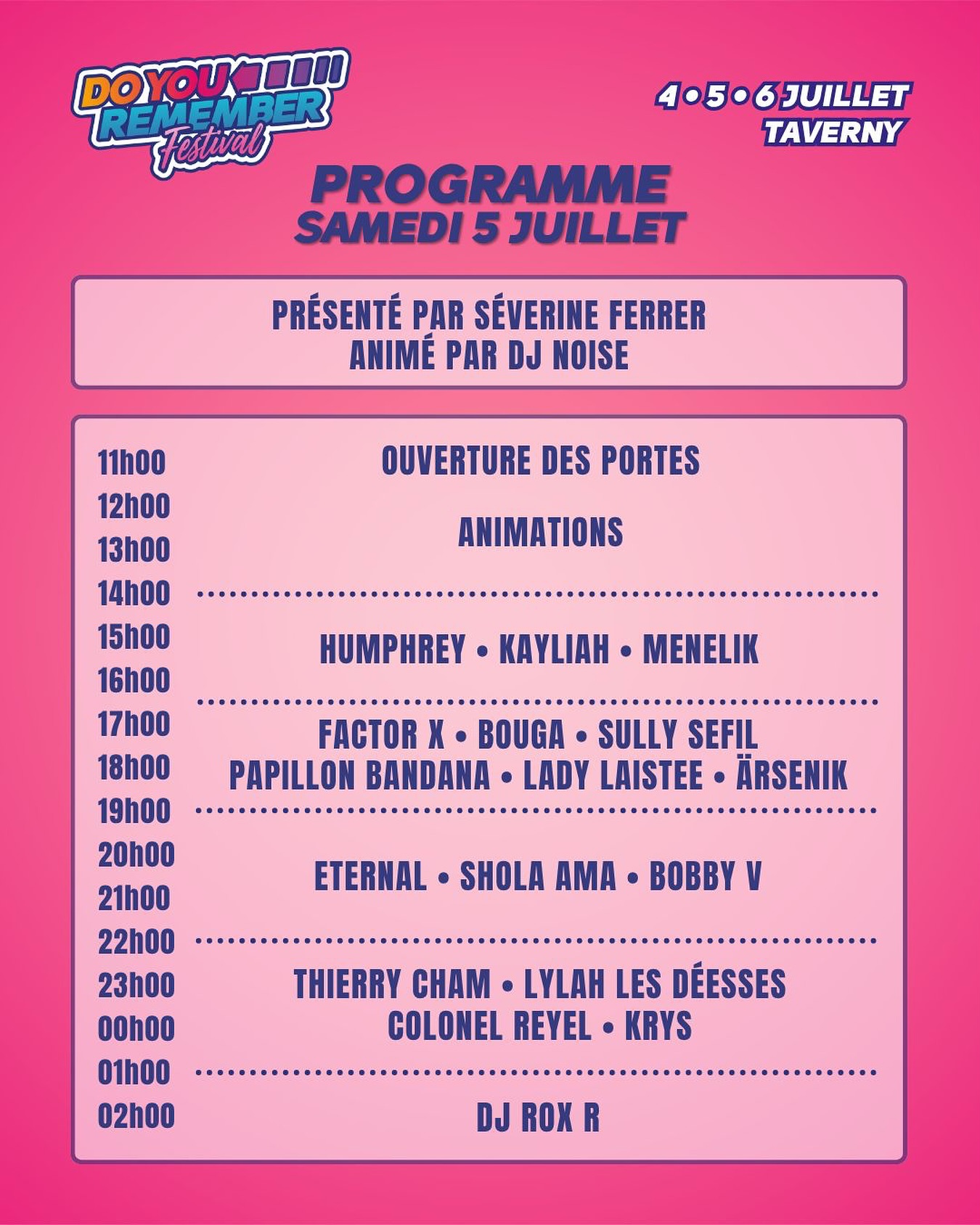 DYR Festival - Taverny 2025 - Samedi 5 juillet