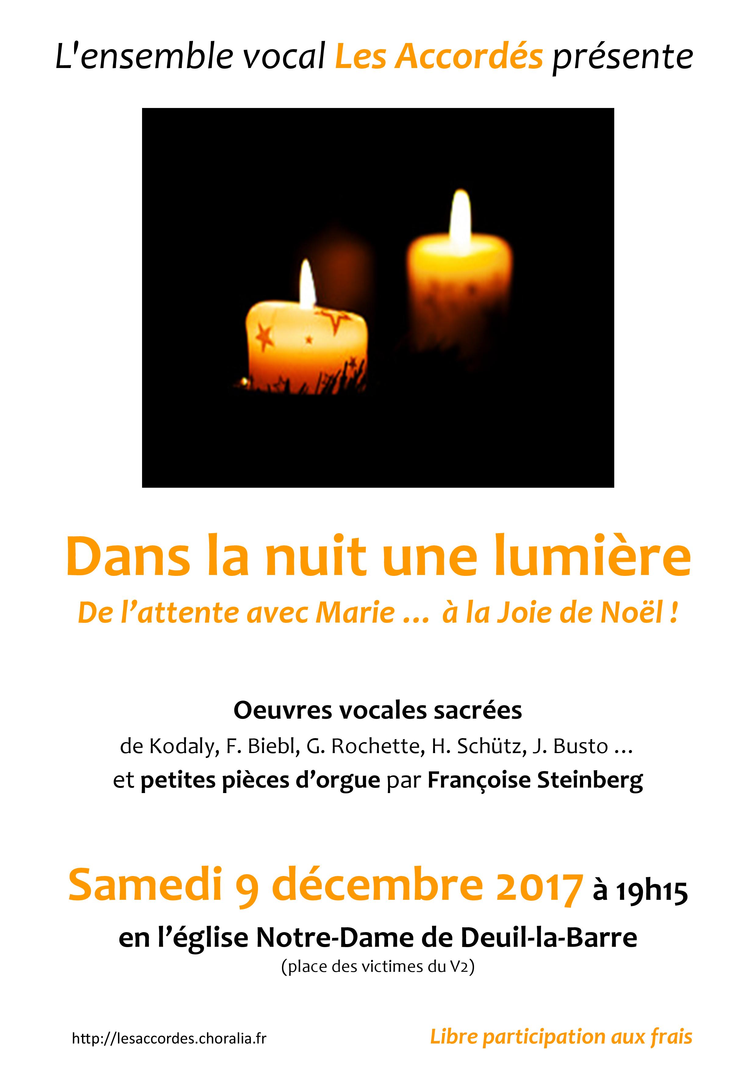 Concert de l'Avent - Deuil-la-Barre