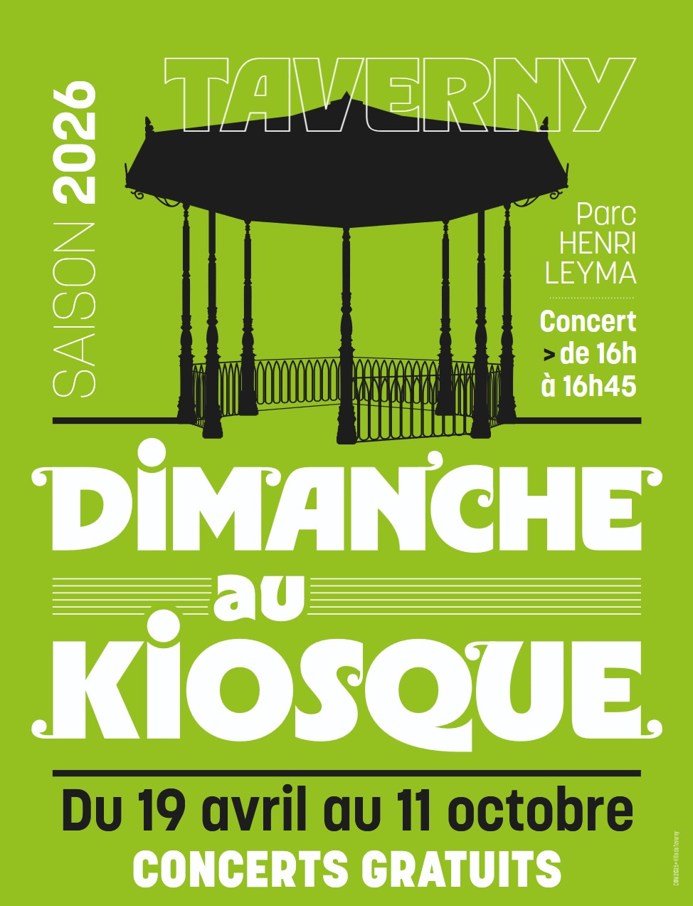 Dimanche au kiosque - Taverny 2026