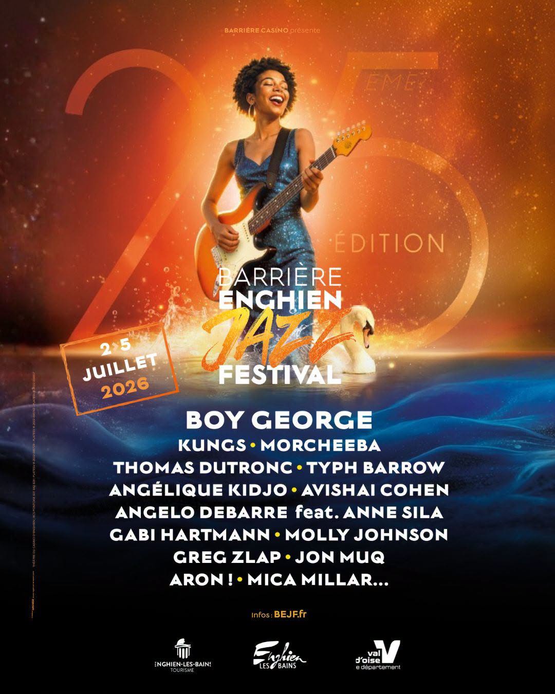 Barri&egrave;re Enghien Jazz Festival 2026