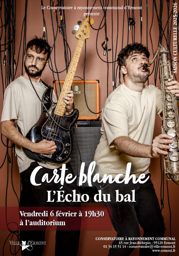 CONCERT L'&eacute;cho du bal