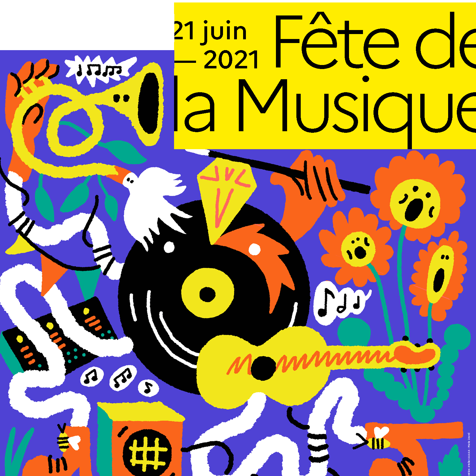 Fête de la Musique 2021 - affiche