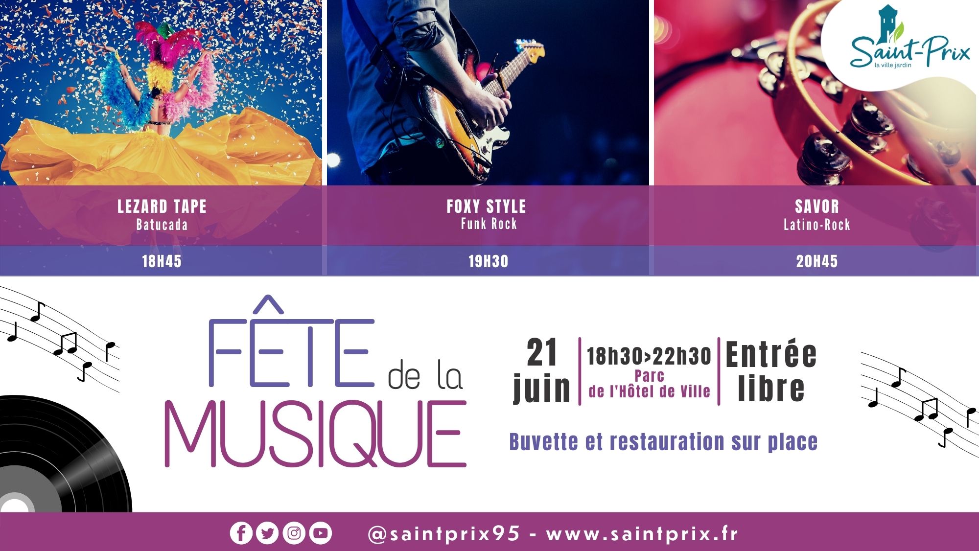 Fête de la musique 2022 - Saint-Prix