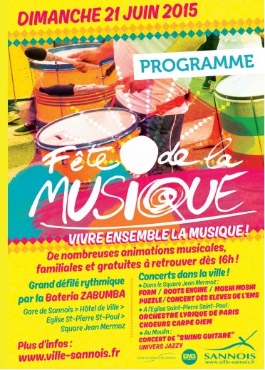 FETE DE LA MUSIQUE à SANNOIS