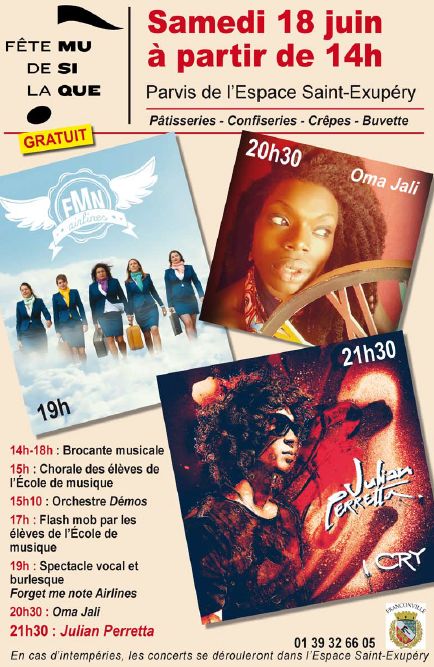 Fête de la musique de Franconville 2016